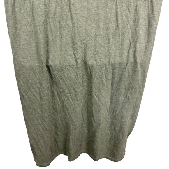 Easywear by Chicos Sage Green Blouson Cotton Blend Dolman Sleeve Dress sz 1 / M - Picture 11 of 16